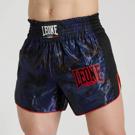 Leone CAMO thai/kick FIGHT SHORTS-blue